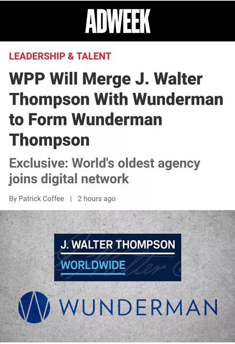 傳統與現代的交匯 智威湯遜與偉門合并，重塑廣告代理新格局